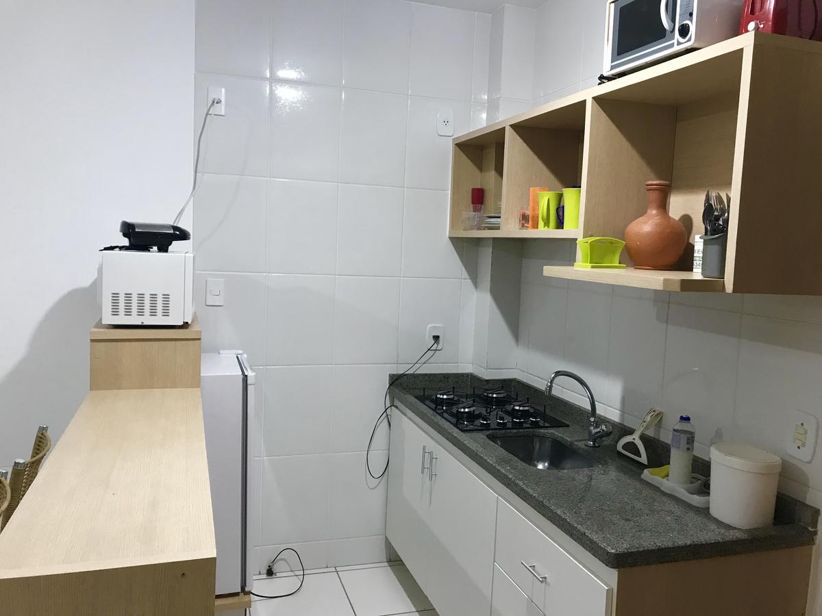 Pontal Do Lago Flat Apartment Калдас Новас Екстериор снимка